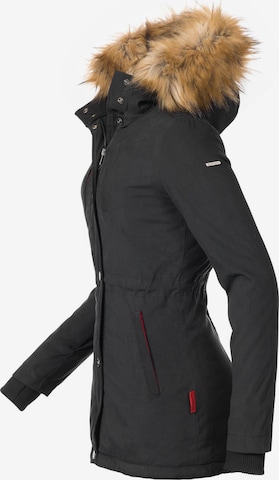 MARIKOO - Parka de inverno 'Akira' em preto