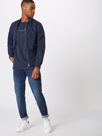 JACK & JONES Tričko – modrá