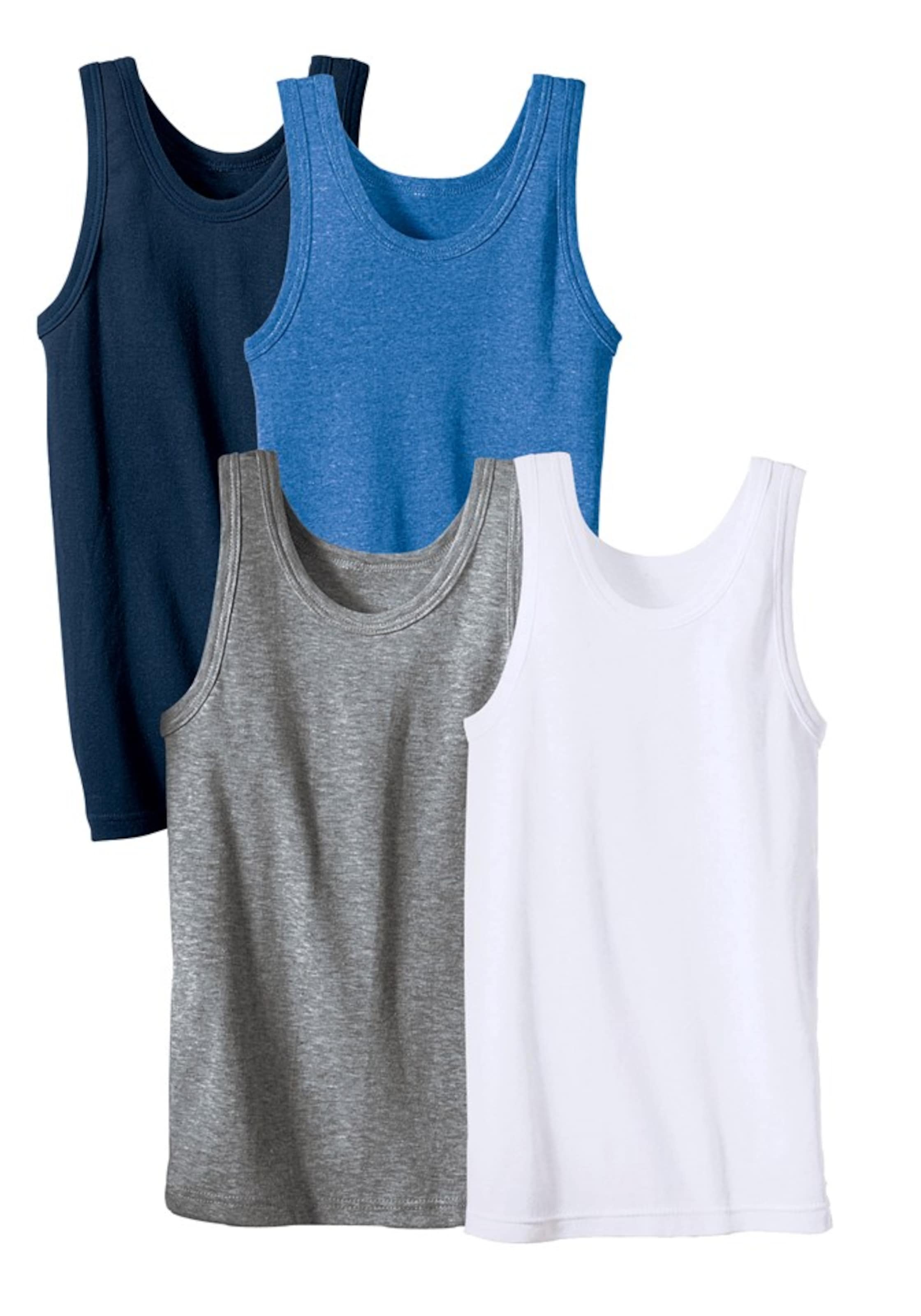 Maier Sports Undershirt in Blue: front