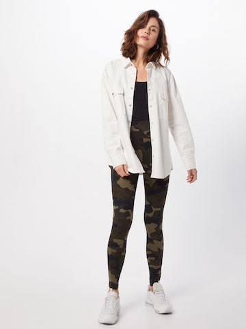 Urban Classics Skinny Leggings in Green