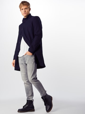 Manteau mi-saison 'onsOSCAR WOOL COAT' Only & Sons en bleu