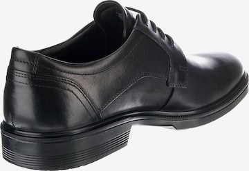 ECCO Lace-Up Shoes 'Lisbon' in Black