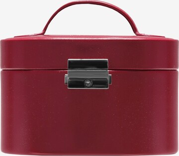 WINDROSE Jewelry Storage 'Merino' in Red: front