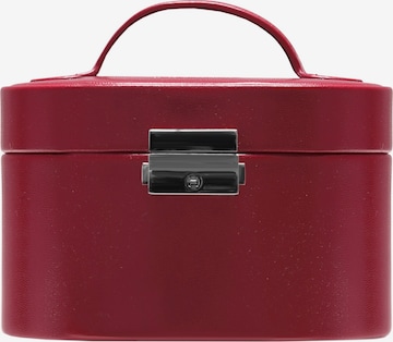 WINDROSE Jewelry Storage 'Merino' in Red: front