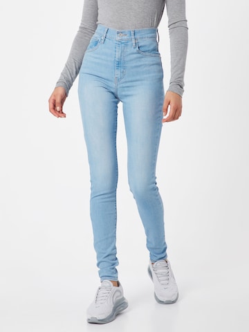 LEVI'S ® Skinny Jeans 'Mile High' in Blauw: voorkant