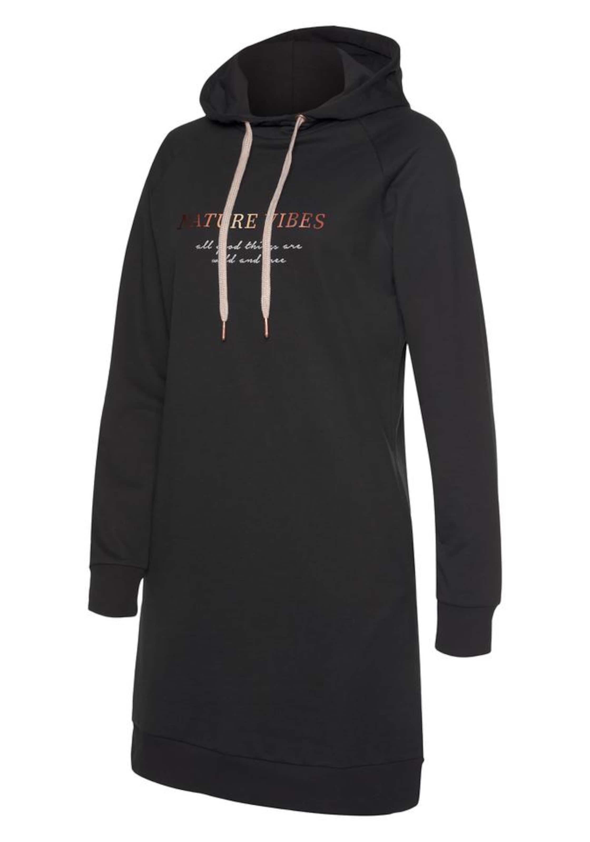 LASCANA Šaty - Čierna