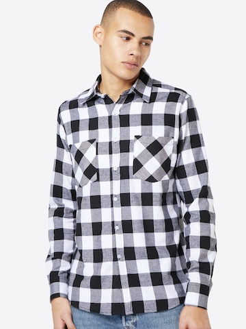 Urban Classics - Regular Fit Camisa em branco: frente