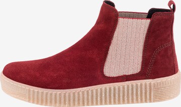 GABOR Chelsea Boots in Red