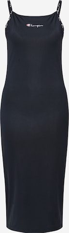 Champion Reverse Weave Dress in Black: front