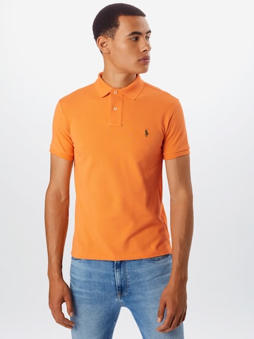 Coupe regular T-Shirt Polo Ralph Lauren en orange : devant