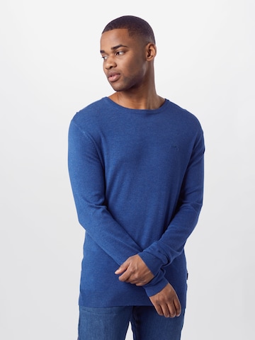 Lindbergh Regular Fit Pullover in Blau: predná strana