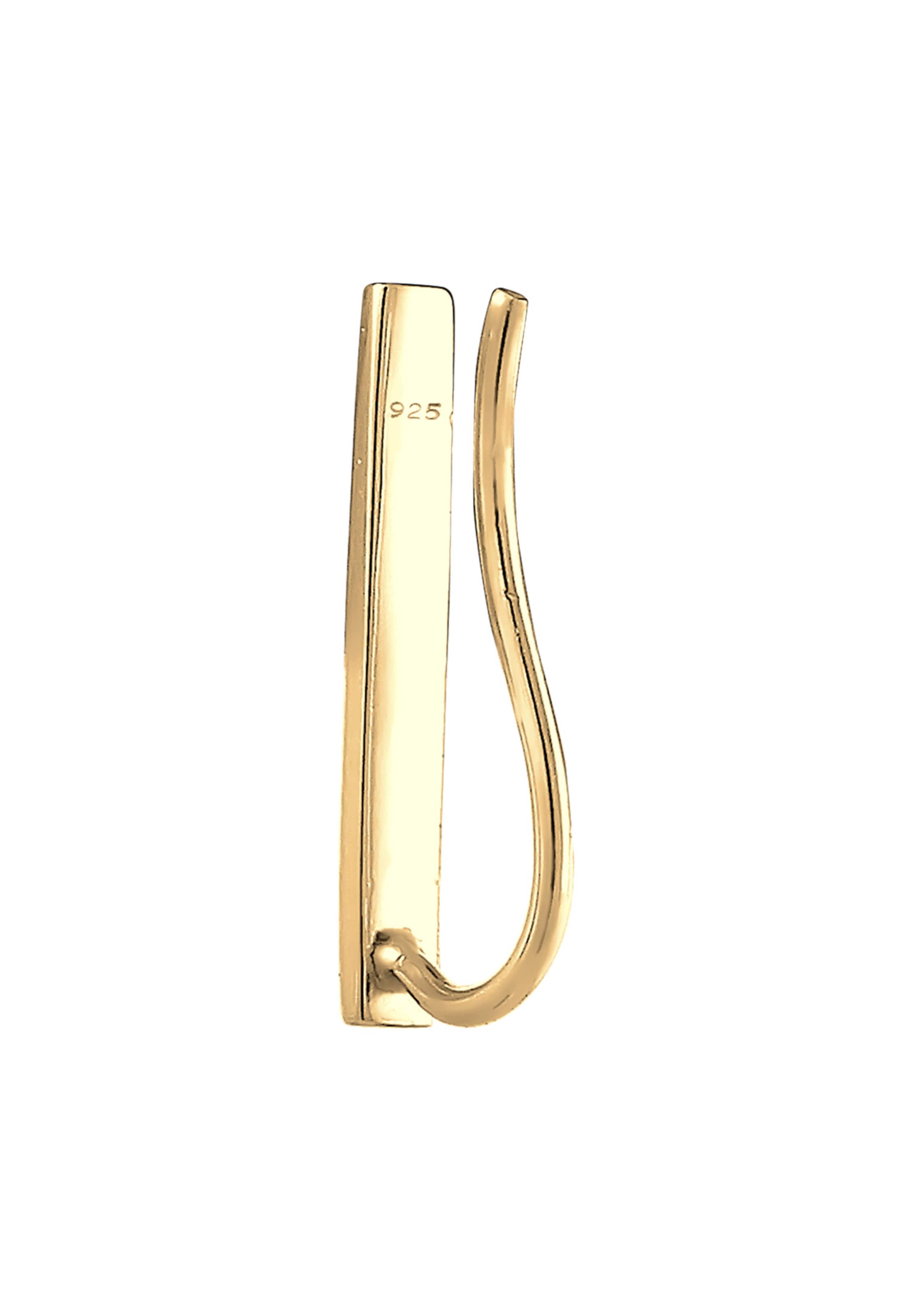 ELLI Ohrring 'Single Ear Climber' in Gold
