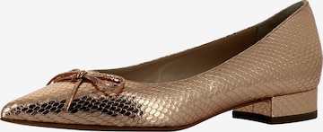 EVITA Ballet Flats in Bronze: front