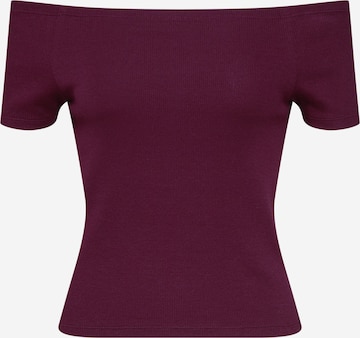 T-shirt Urban Classics en violet : devant