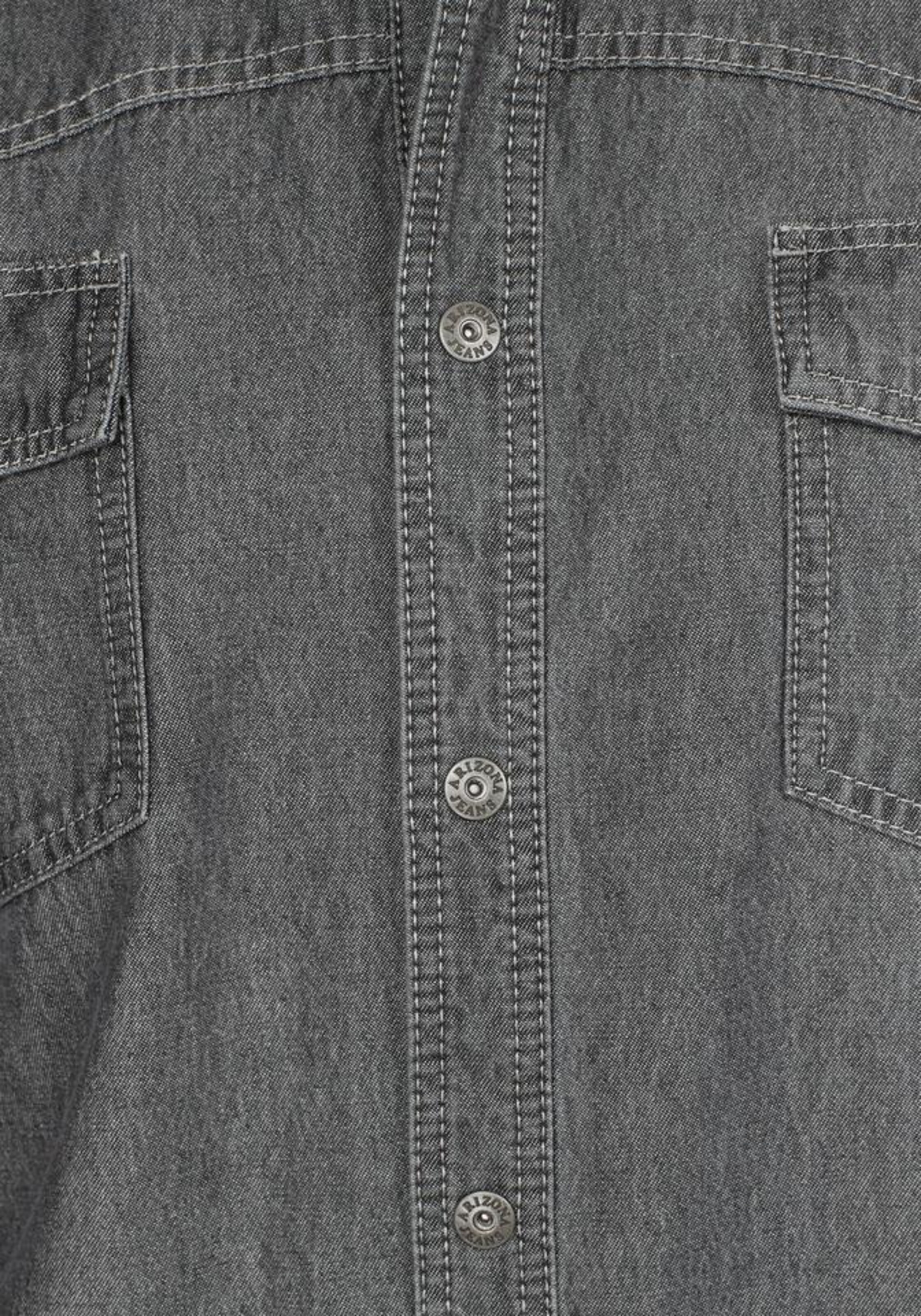 ARIZONA Comfort Fit Hemd in Grau