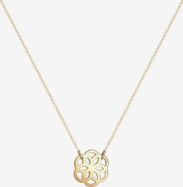 ELLI Ketting 'Blume' in Goud