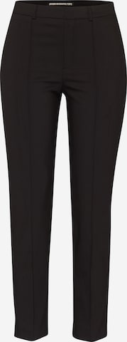 DRYKORN Regular Pleated Pants 'Act' in Black: front