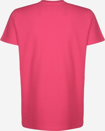 Tommy Jeans Rovný strih Tričko - ružová