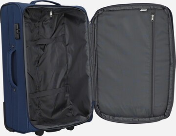 D&N Suitcase Set 'Travel Line 6800' in Blue