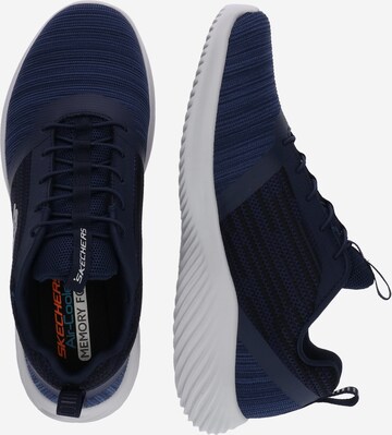 SKECHERS Låg sneaker 'Bounder' i blå