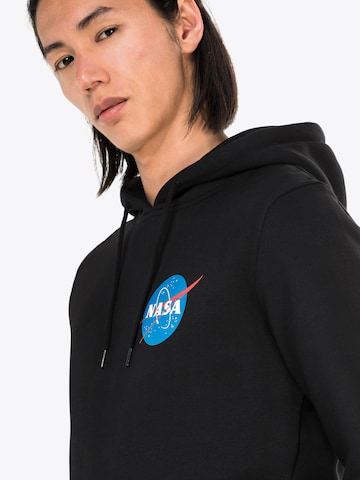 Mister Tee Sweatshirt 'Nasa' in Zwart