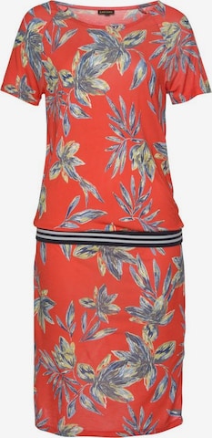 LASCANA Letní šaty – červená: přední strana