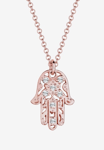 ELLI Ketting 'Hamsa Hand' in Goud: voorkant