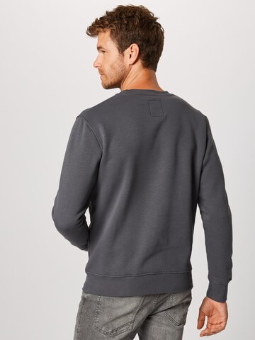 ALPHA INDUSTRIES Sweatshirt i grå: bakside