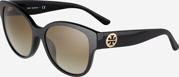 Tory Burch Sonnenbrille in Schwarz: predná strana