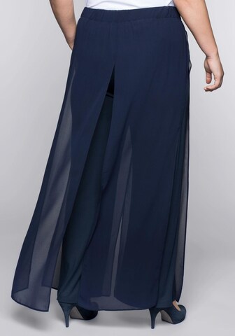 SHEEGO Wide Leg Hose in Blau