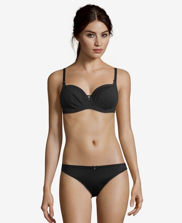 PETITE FLEUR T-shirt Bra in Black