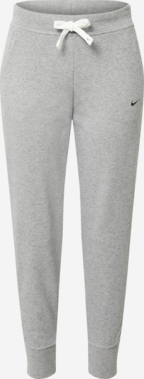 NIKE Спортен панталон в сив меланж / черно / бяло, Преглед на продукта