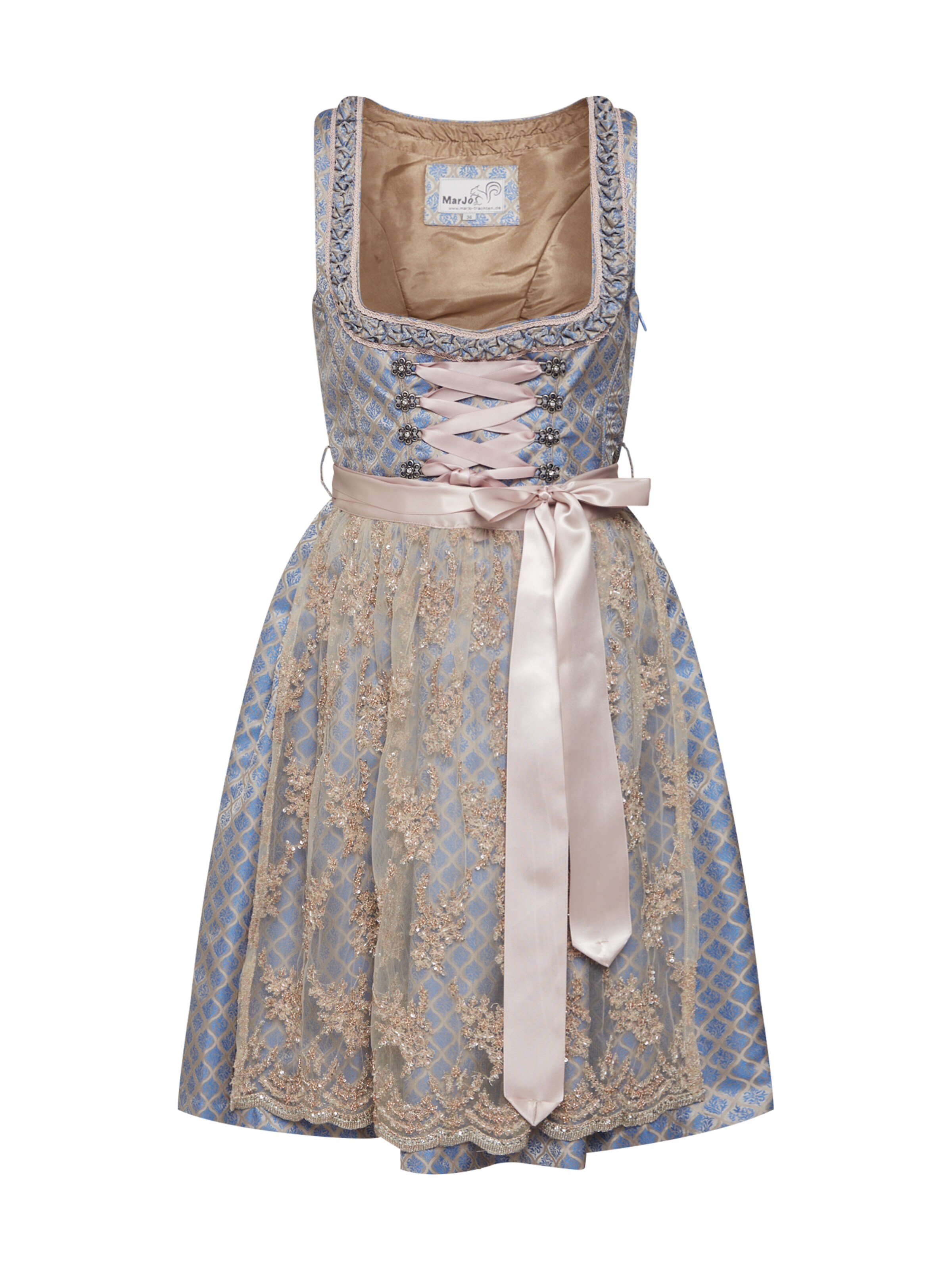 MARJO - Kleid 'Floda' in hellblau