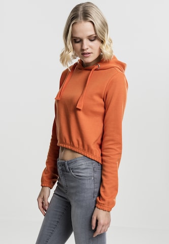 Urban Classics Sweatshirt in Orange