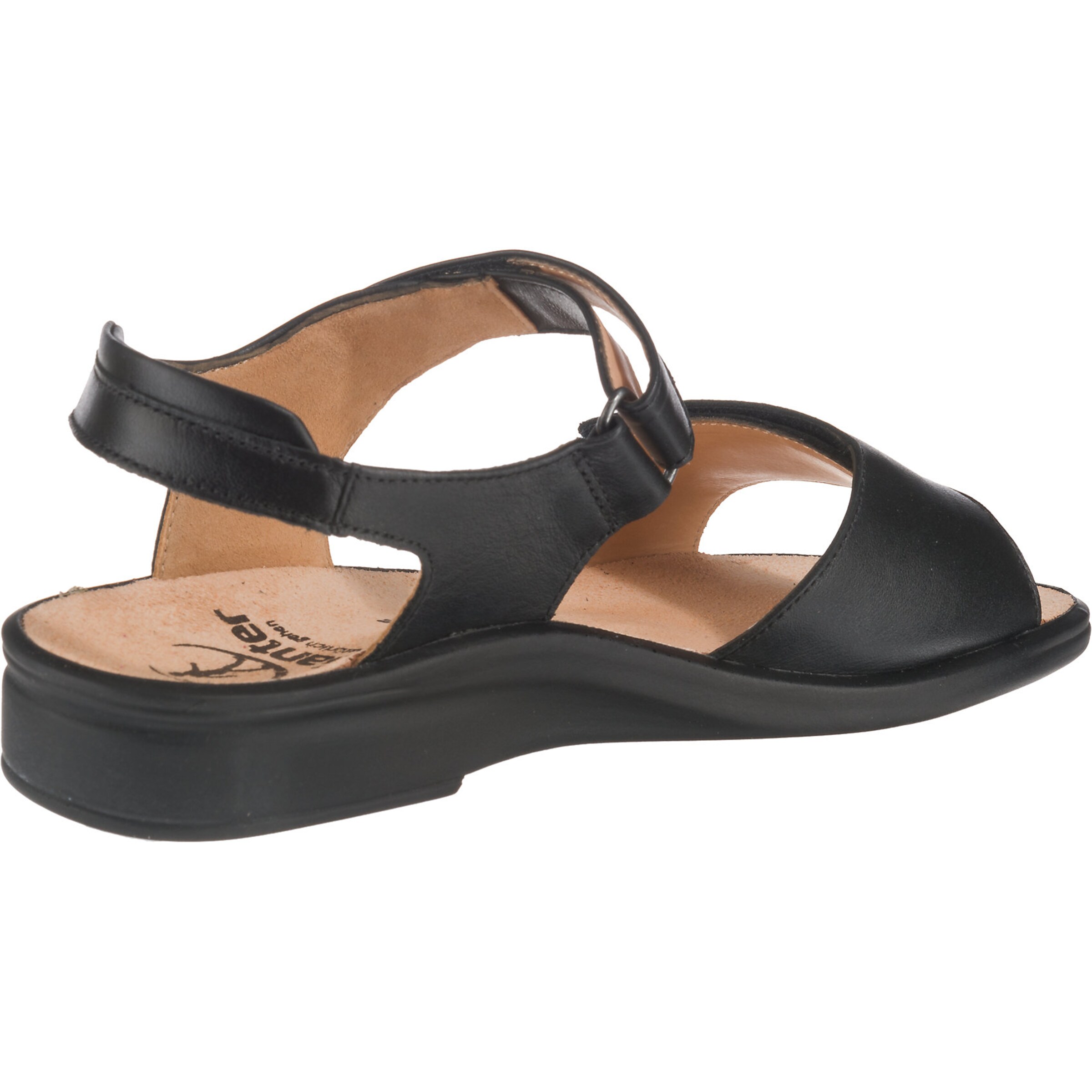 Ganter Strap sandal 'Sonnica' in Black
