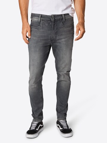 G-Star RAW Slim fit Jeans 'D-Staq 3D' in Grey: front