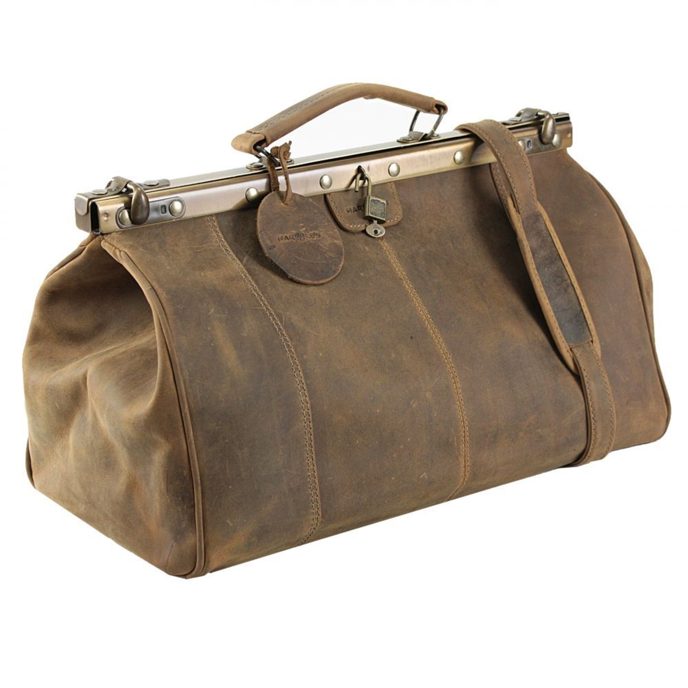 Harold's Travel bag 'Antik' in Beige: front