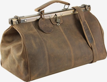 Harold's Travel Bag 'Antik' in Beige: front