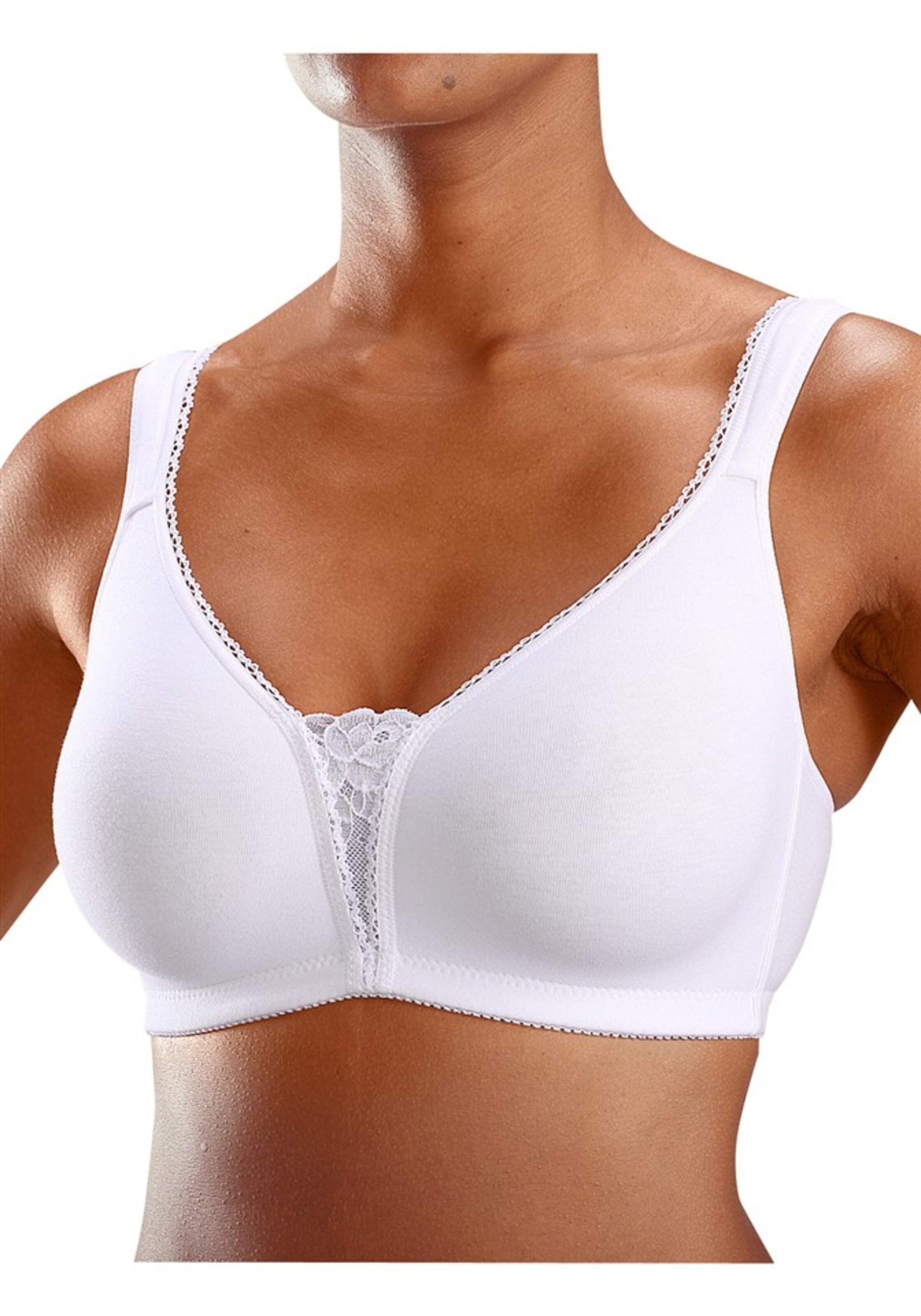 PETITE FLEUR Minimiser Bra in Pink