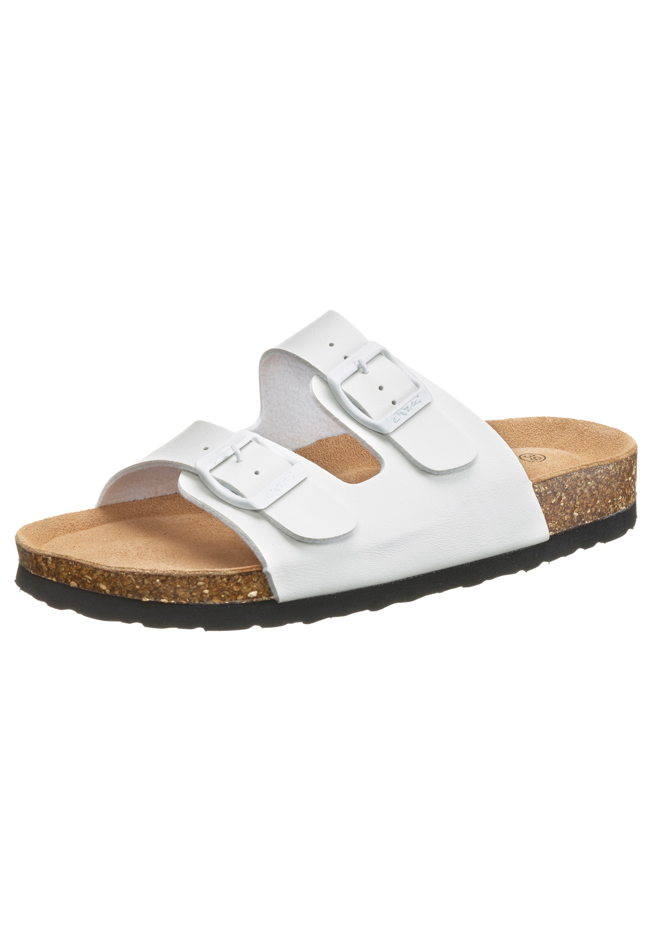 Cruz Mule 'Whitehill' in White: front