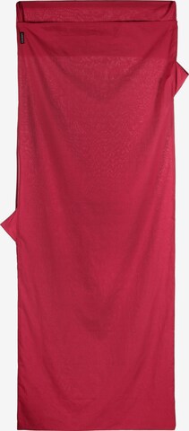 COCOON Sleeping Bag 'MumnmyLiner' in Red: front