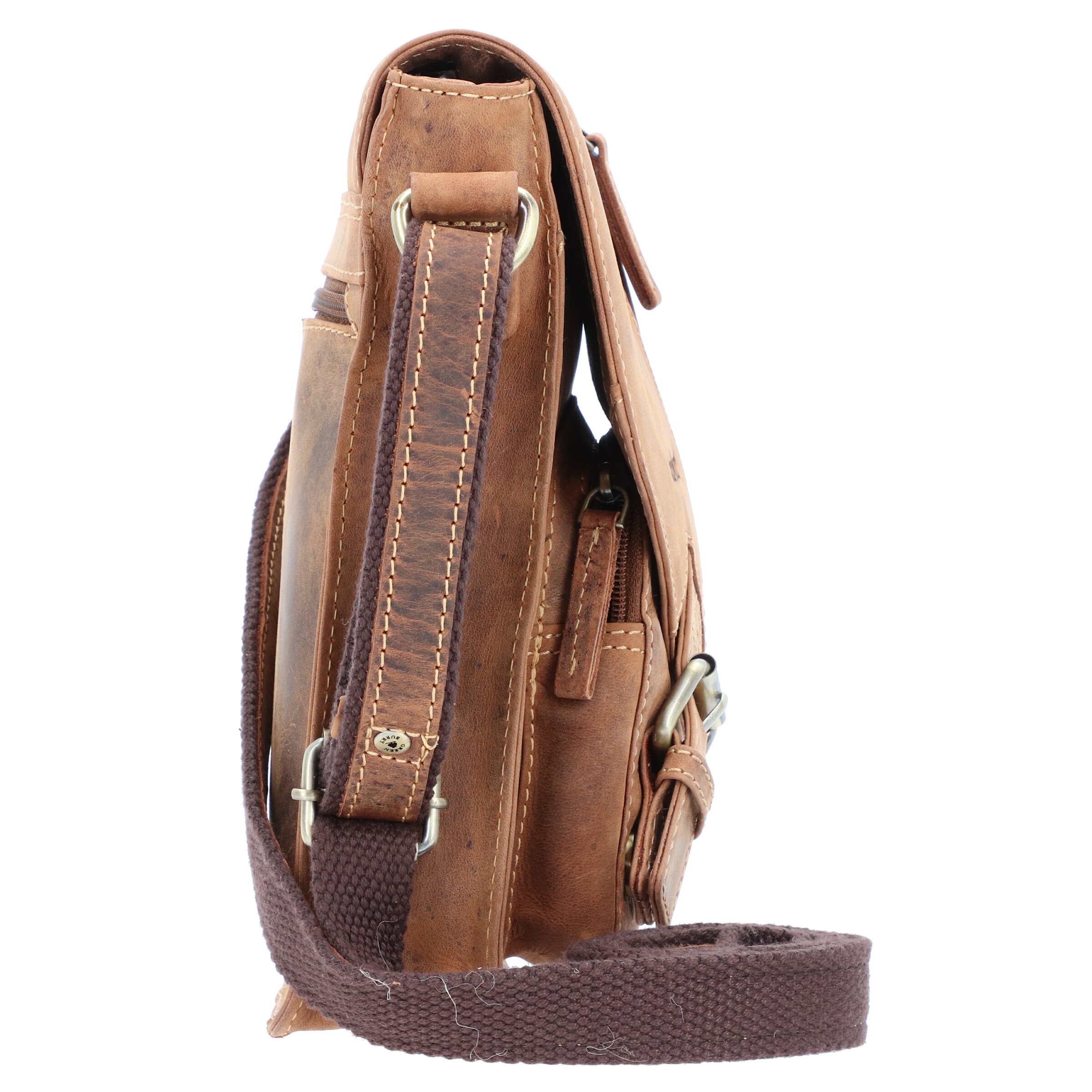 Sac à bandoulière GREENBURRY en marron