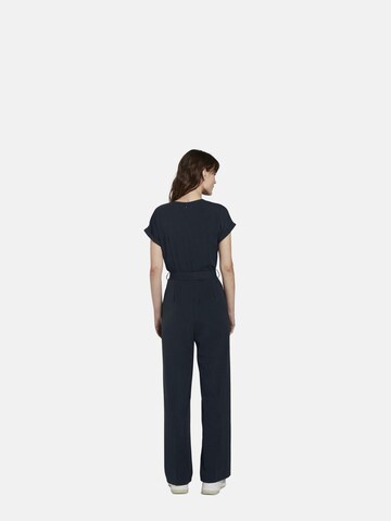 TOM TAILOR Jumpsuit in Blau