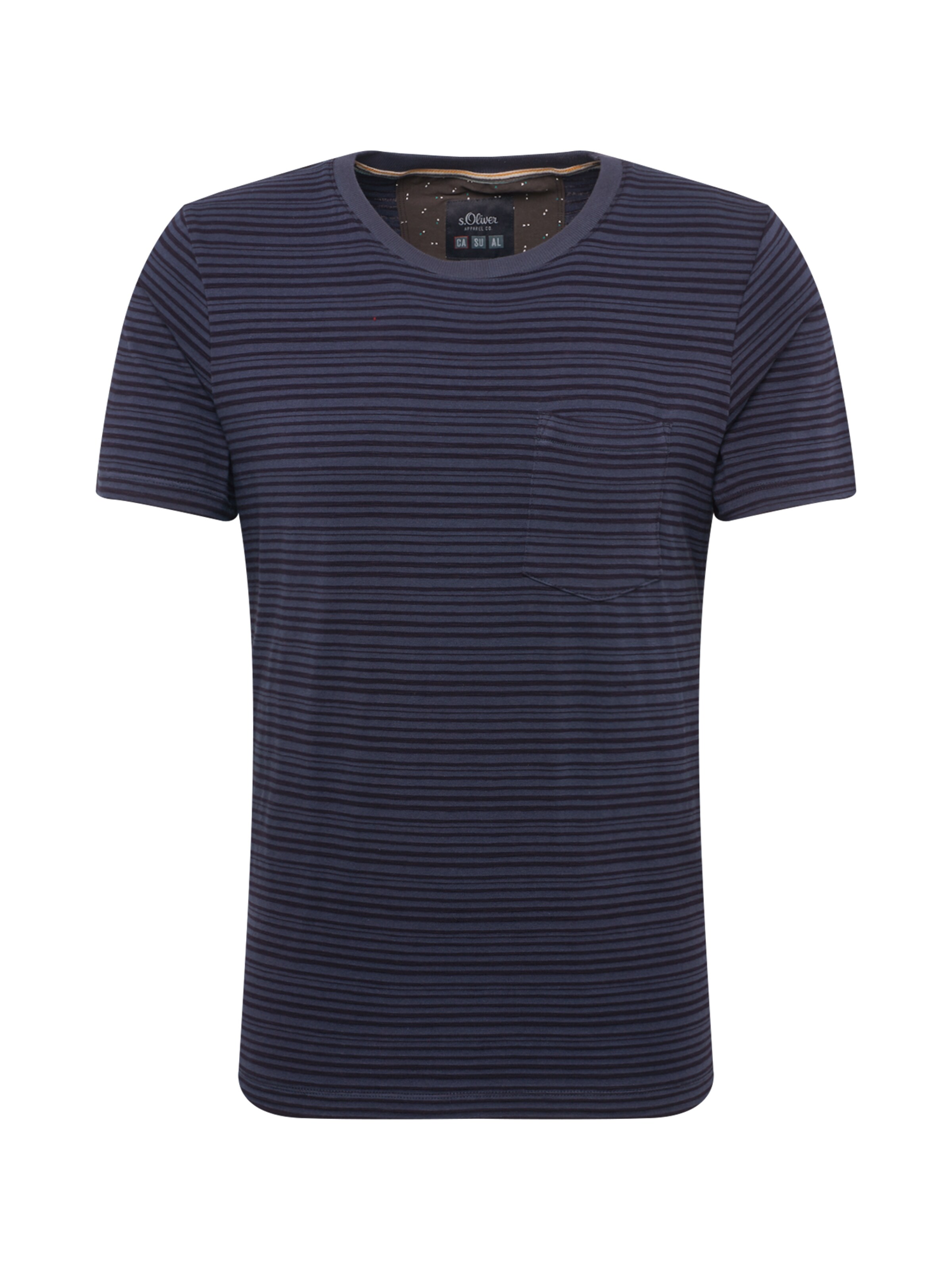 s.Oliver - Shirt in de kleur Donkerblauw