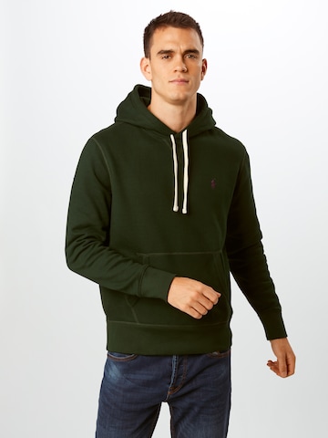 Coupe regular Sweat-shirt Polo Ralph Lauren en vert : devant