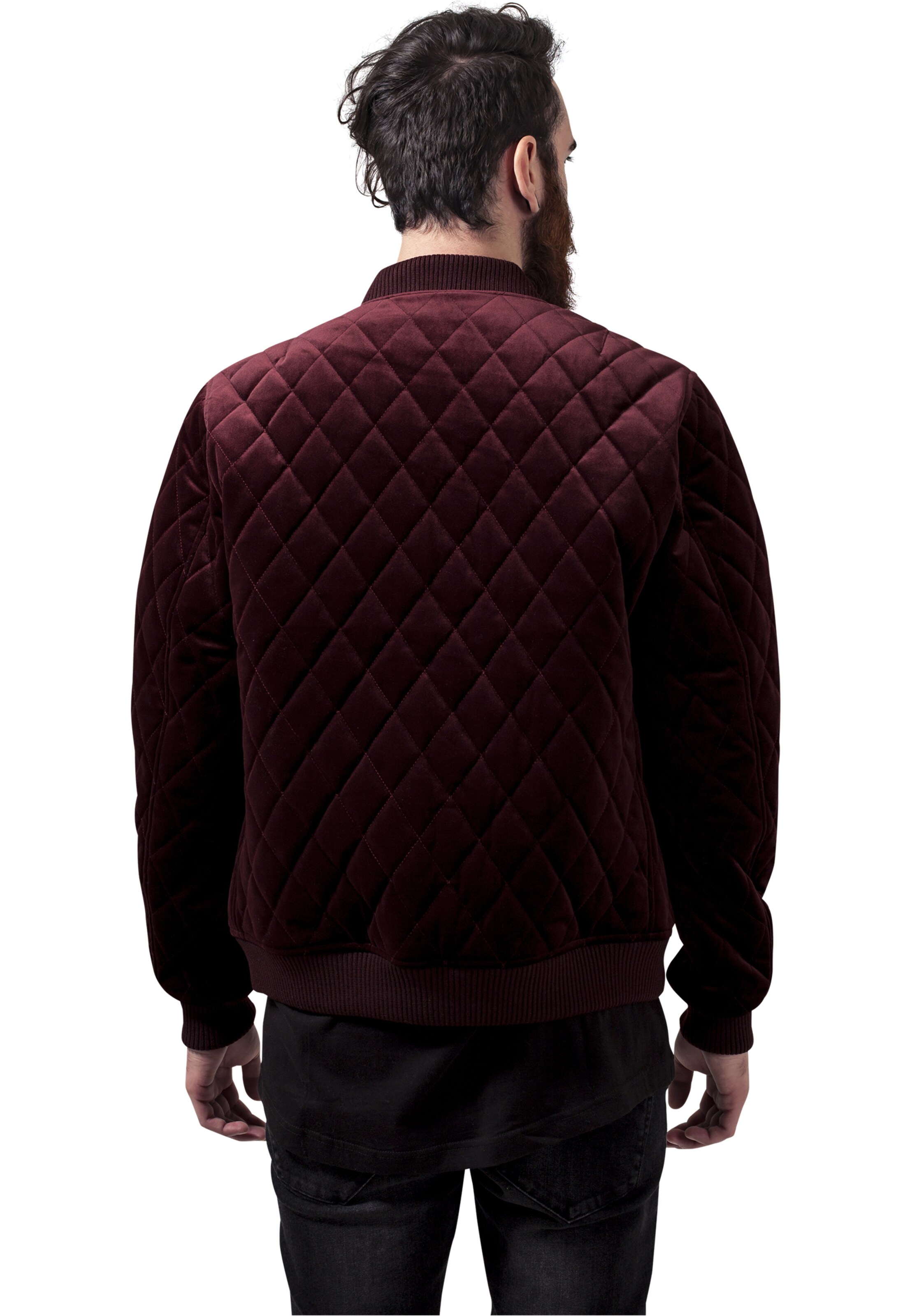 Urban Classics Jacke in Lila