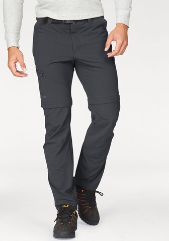 Maier Sports Regular Outdoor Pants 'TAJO' in Grey: front