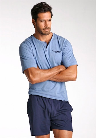 ARIZONA Pajama short 'Arizona' in Blue: front