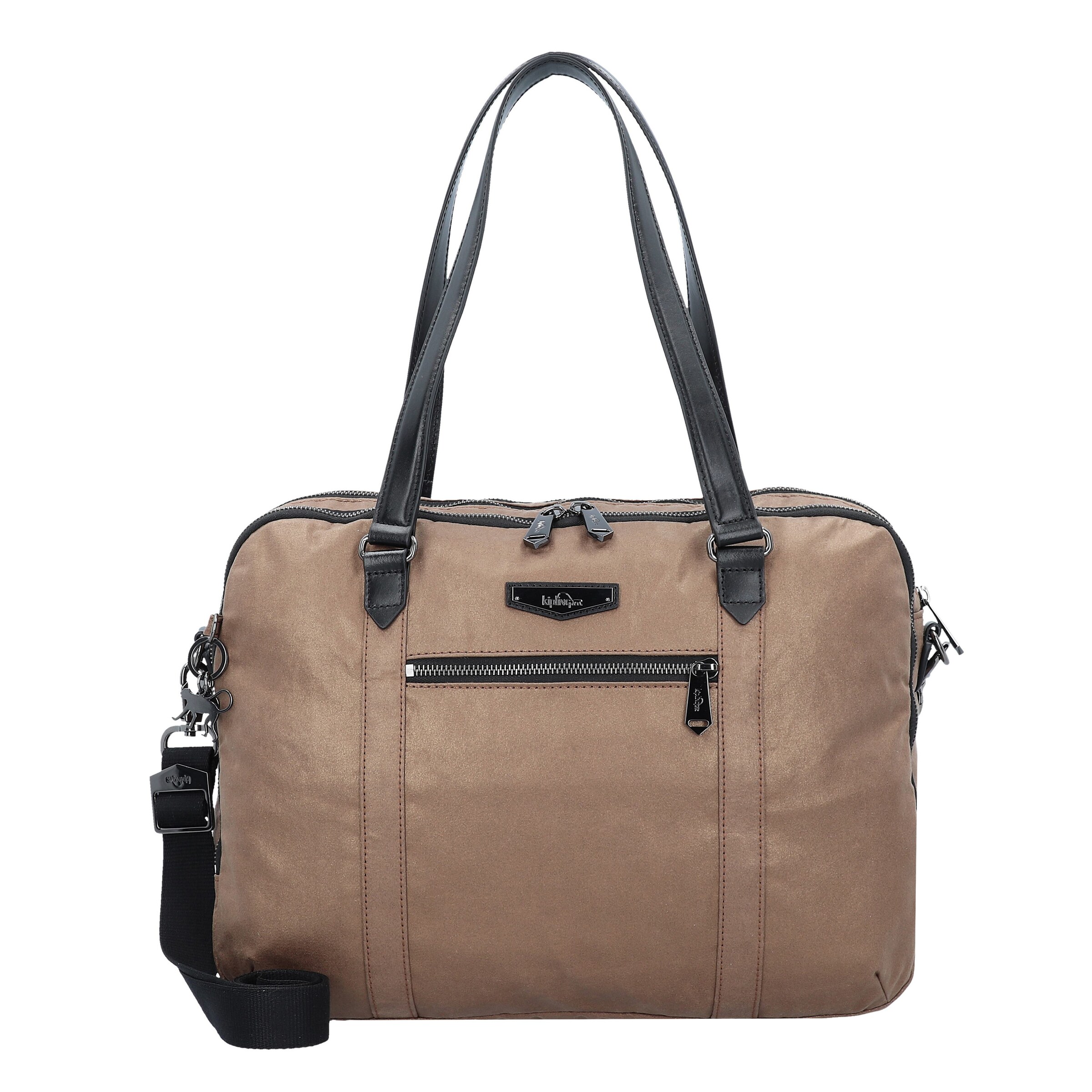 KIPLING - Aktentas 'City Neat' in de kleur Lichtbruin