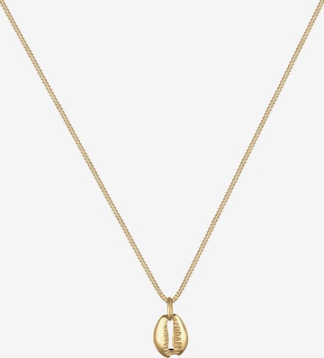 ELLI Ketting 'Muschel' in Goud